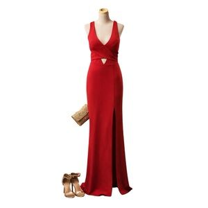 Speechless Red Cut-Out Evening Gown | NWT | Size 7 | Prom / Formal